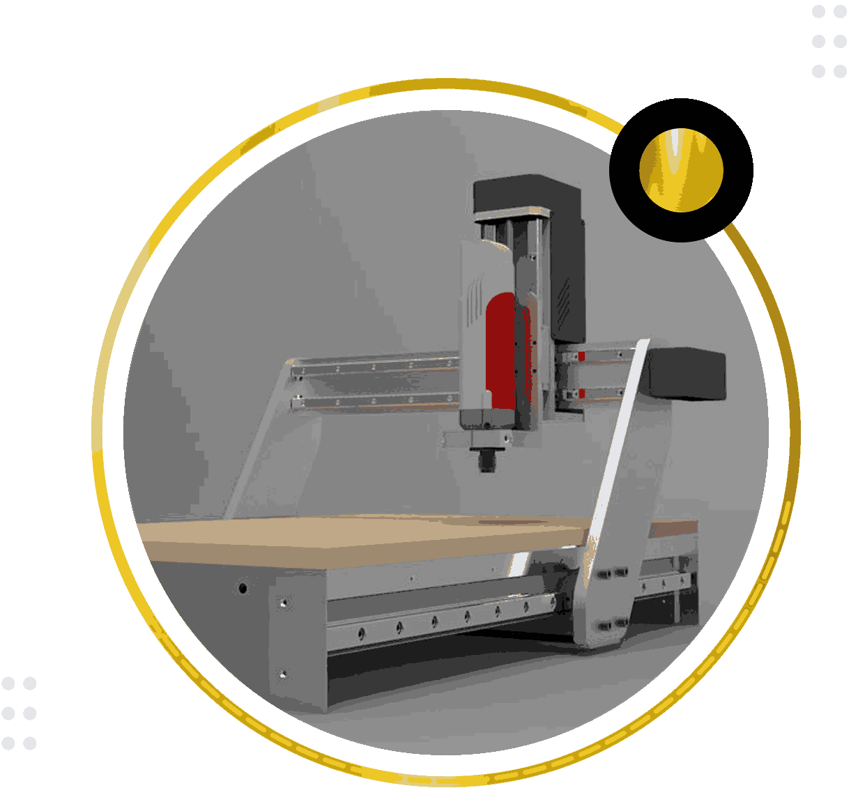 Vgrooved Machine