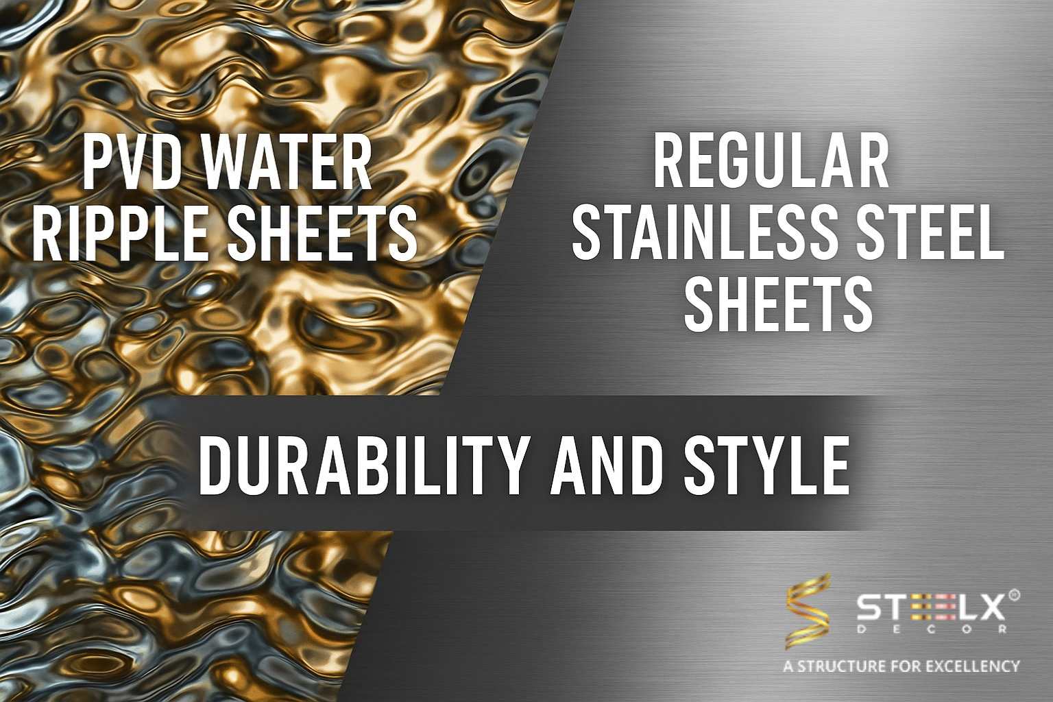 PVD Water Ripple Sheets