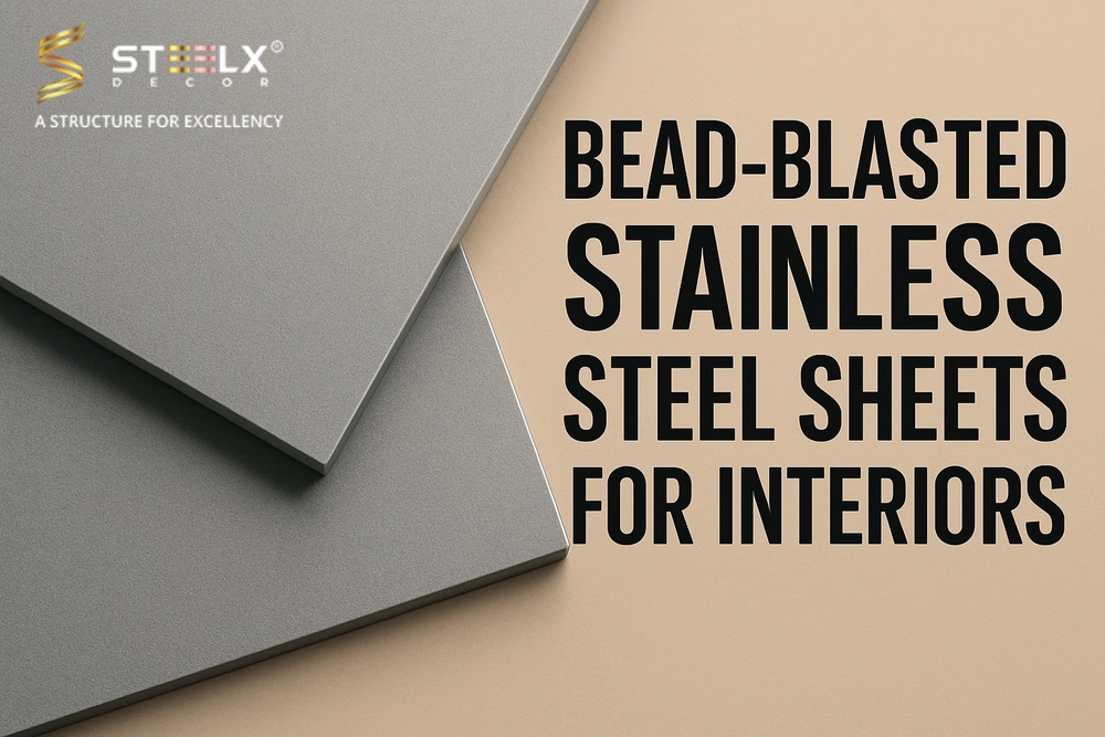 Bead Blasted Stainless Steel Sheets